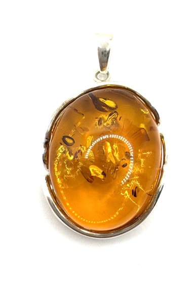 Charm Domar Donna Ambra in Argento Ambra AMBER-CH-6-280 - AMBER-CH-6-280
